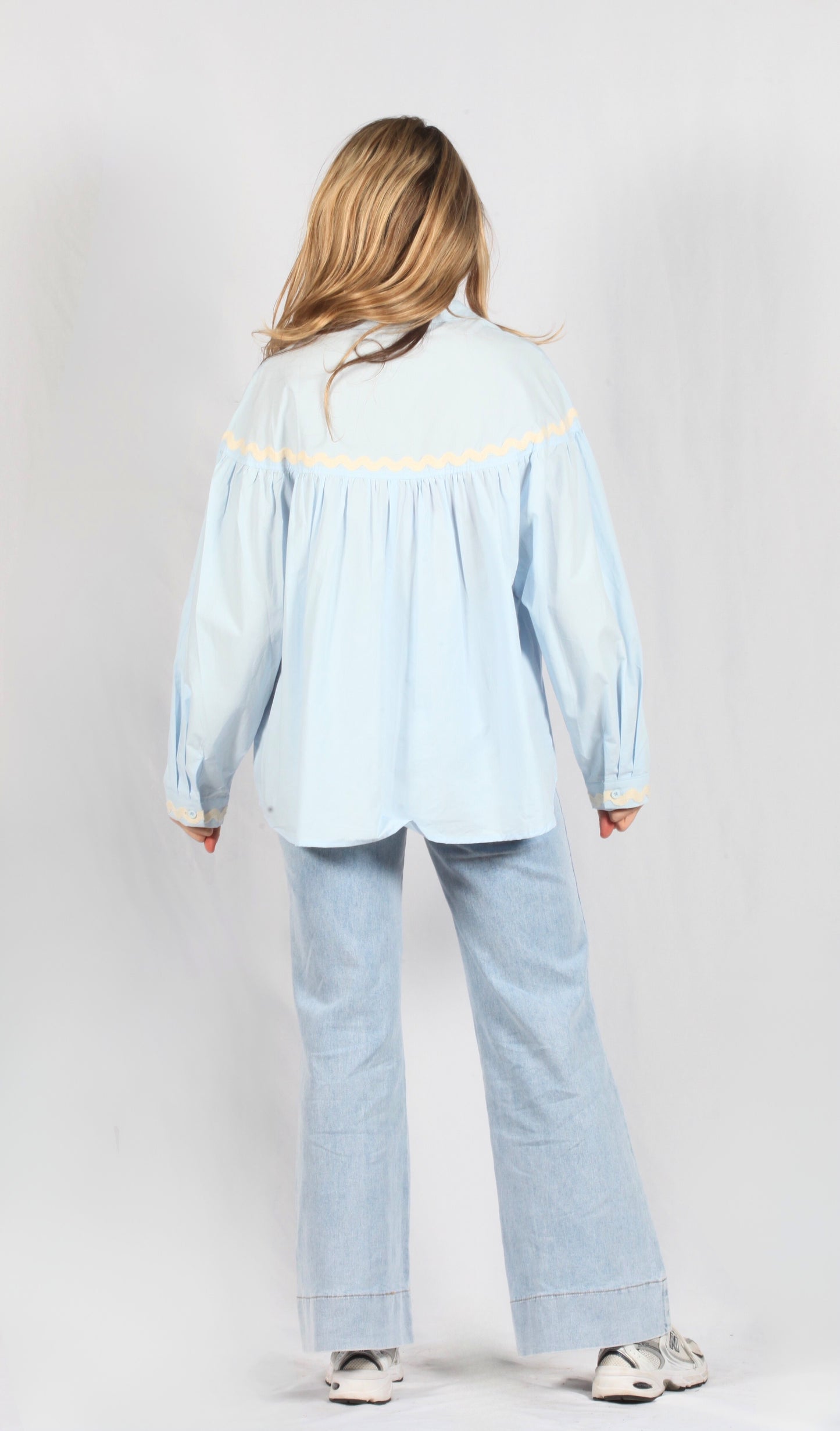 Blue sky blouse