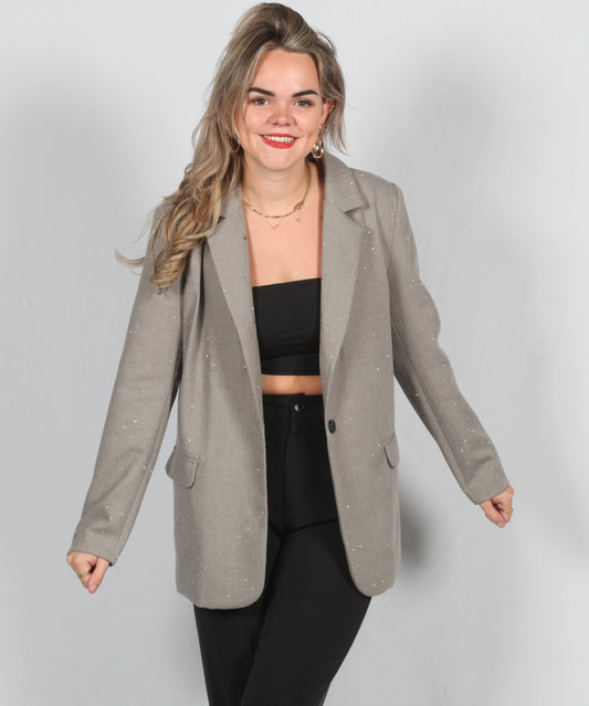 Sparkel Grey Blazer