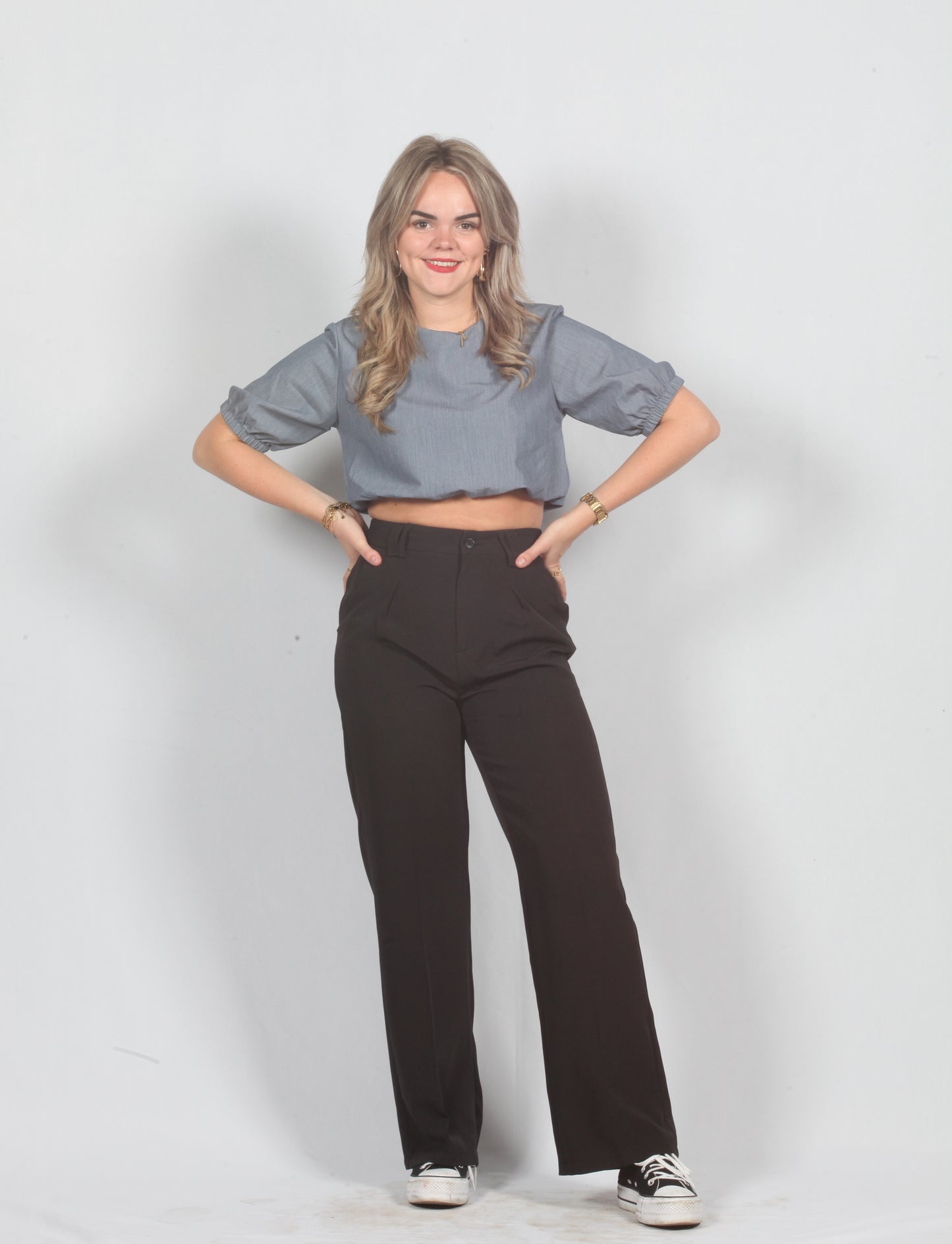 Blue Edge Top