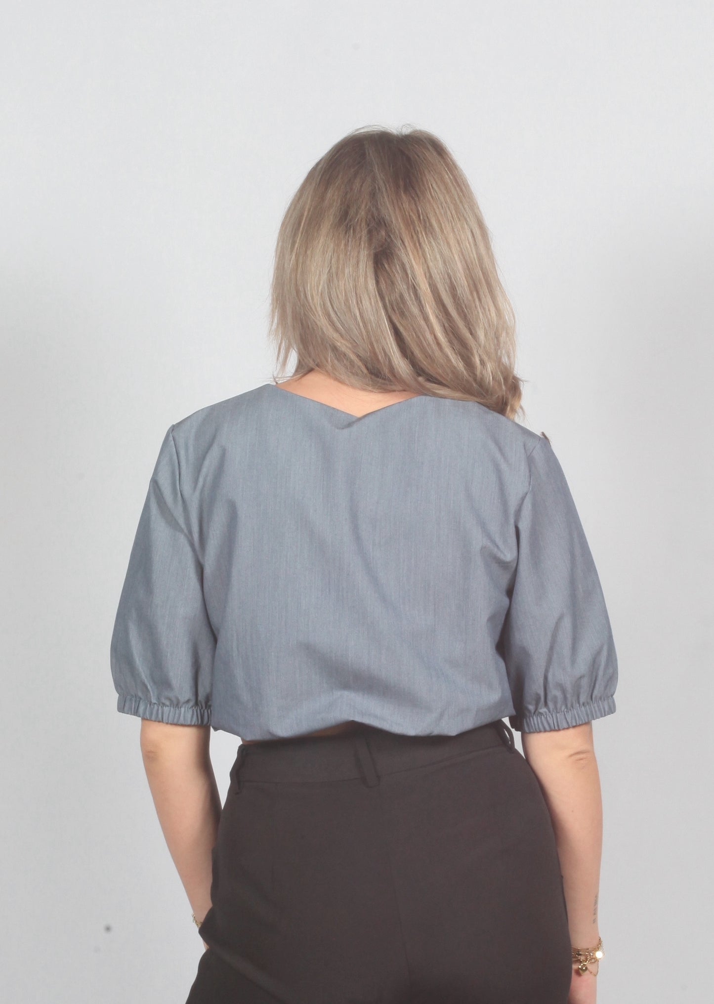 Blue Edge Top