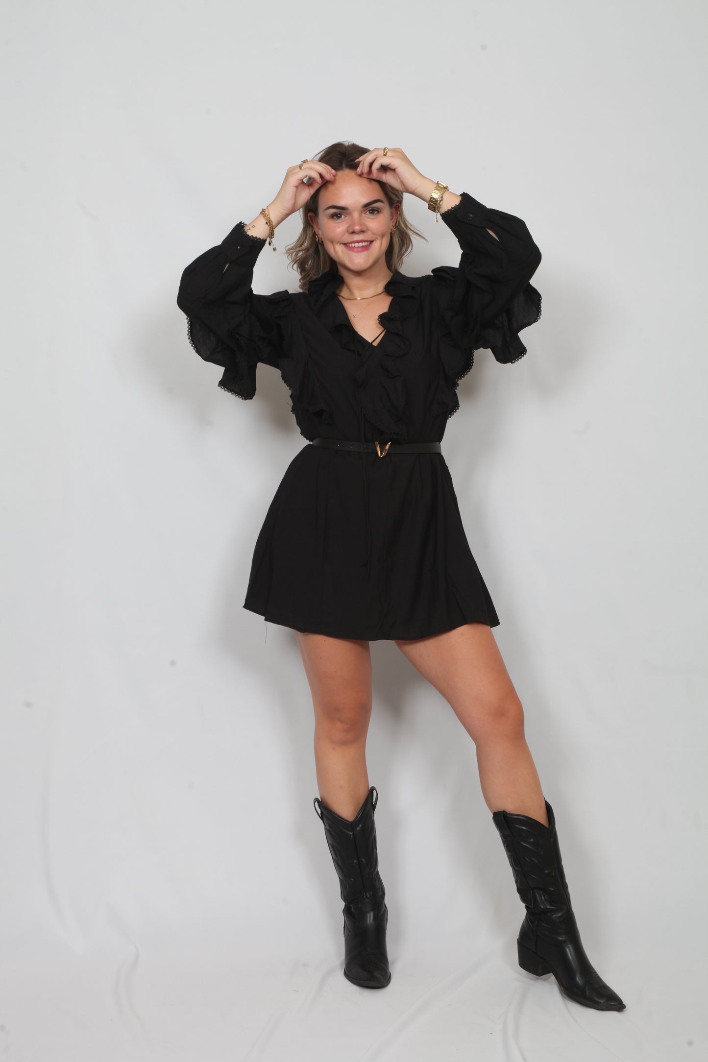 Noir Charm Dress