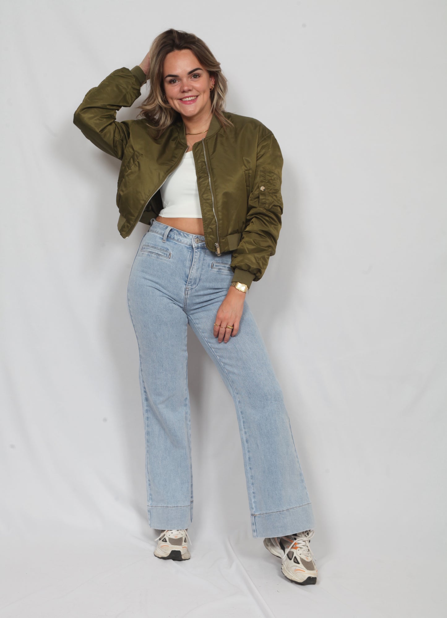 Savage Green Bomber
