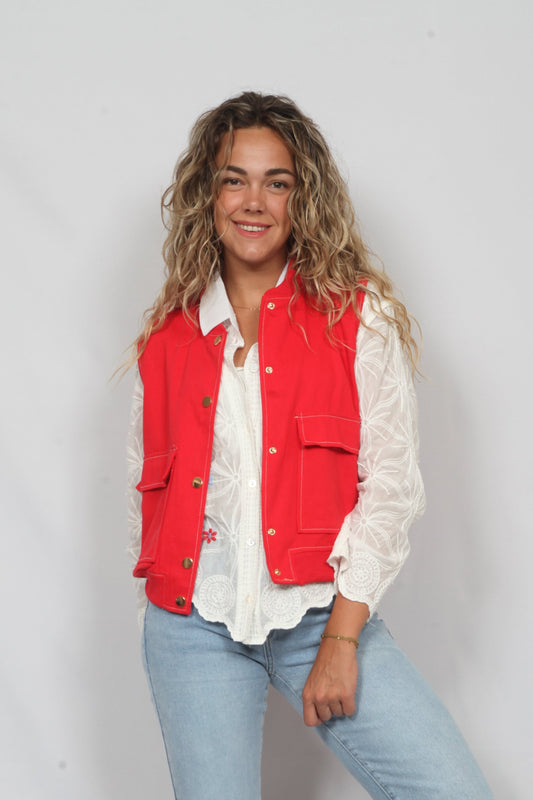 Red Revolution Gilet